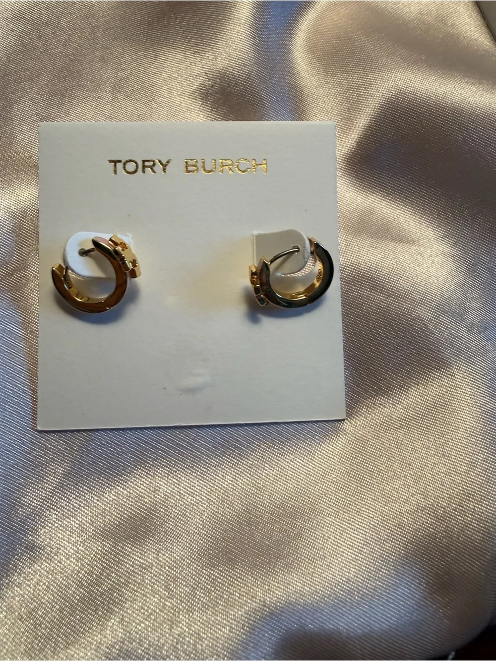 Tory Burch polished gold